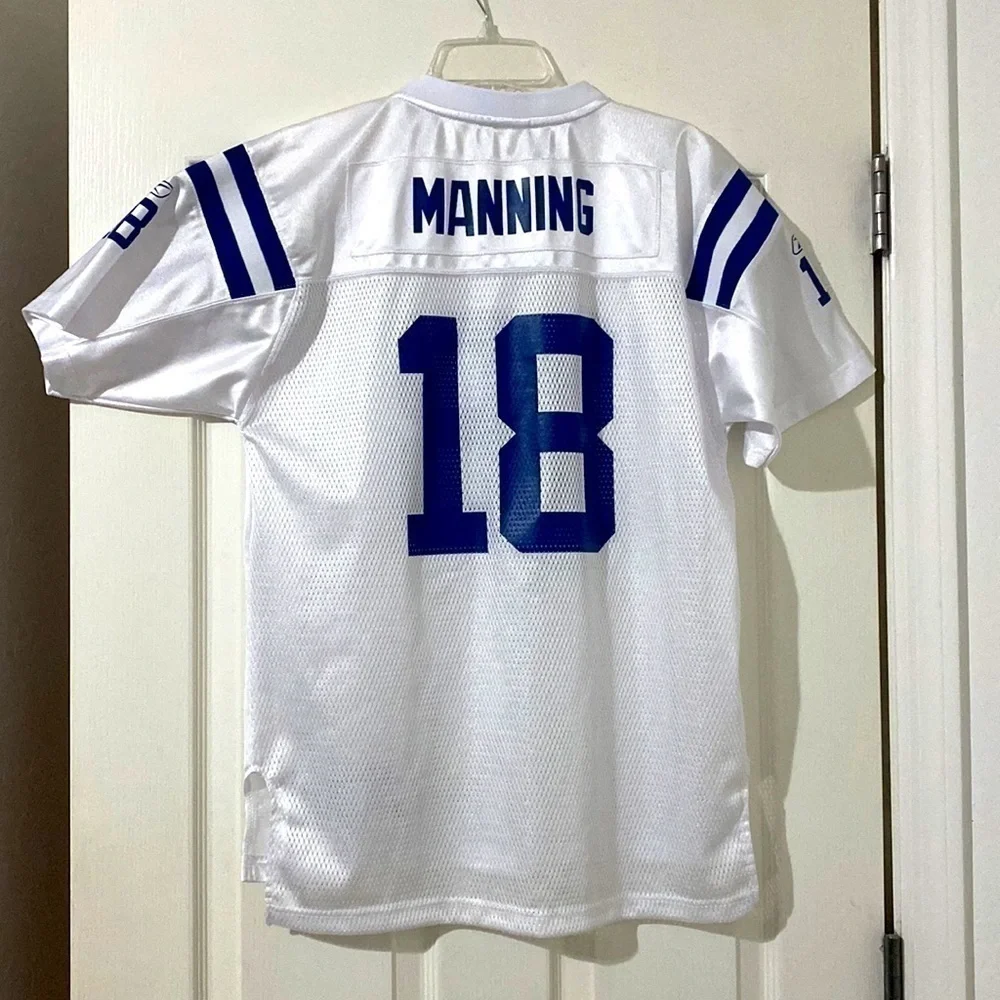 𝅺peyton Manning Indianapolis Colts Jersey - Picture 5 of 6